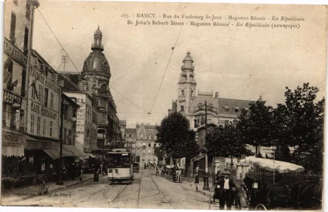 CPA Nancy-Rue du Faubourg St Jean-Magasins Réunis (188146)