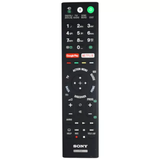 Véritable Sony KD-55XF8096 Télécommande de Télévision