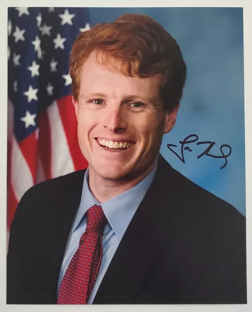 Joe Kennedy III Signed 8x10 Photo MA Democrat Politician 2024 Hopeful? RAD