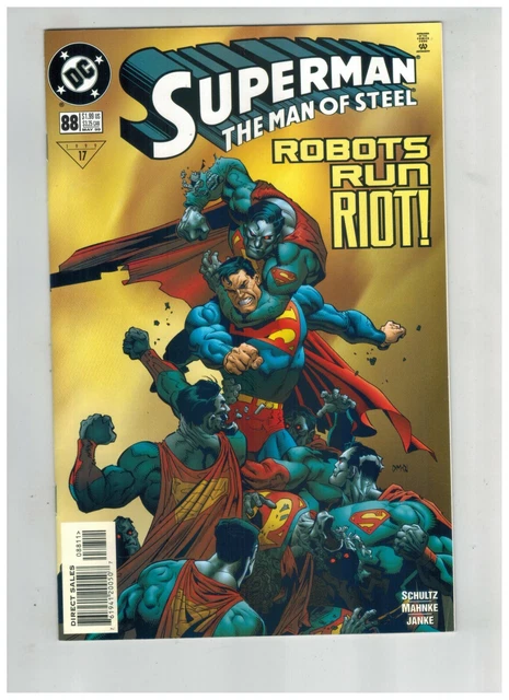 Superman The Man of Steel 88  Robots Run Riot!  1999 VF/NM DC Comic