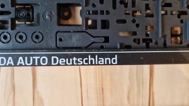 German License Plate YOUR TEXT and 5 frames ,one read AUTO DEUTSCHLAND for free 3