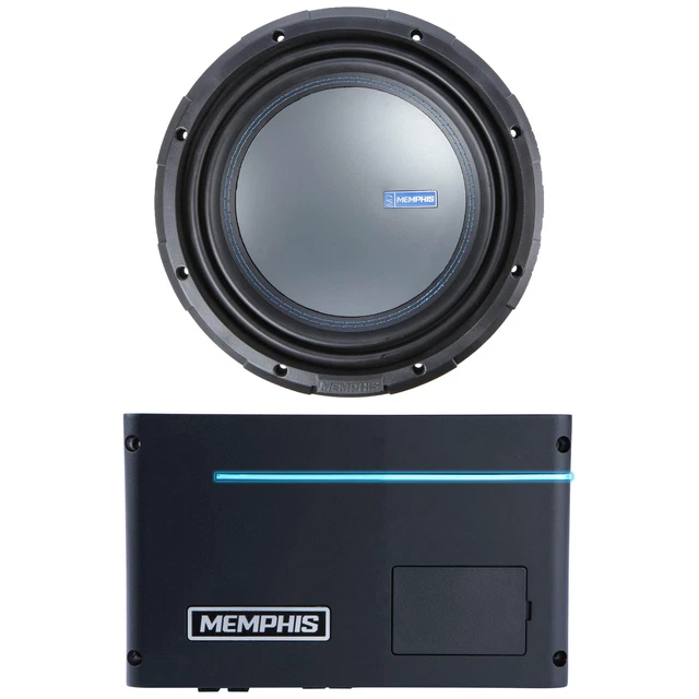 Memphis PRXA600.1 Power Reference Series Mono Subwoofer Amplifier and 1 Memph...