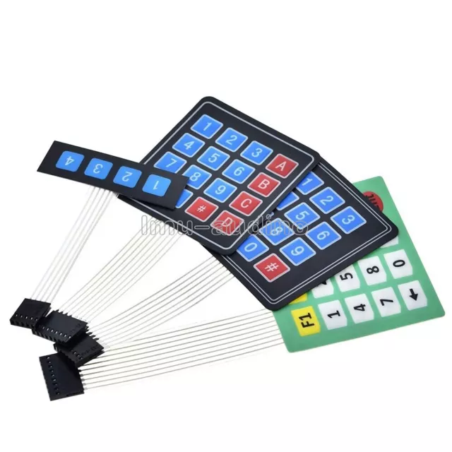 4 12 16 20 Key Membrane Switch Keypad 1x4 3x4 4x4 4*5 Array Matrix keyboard