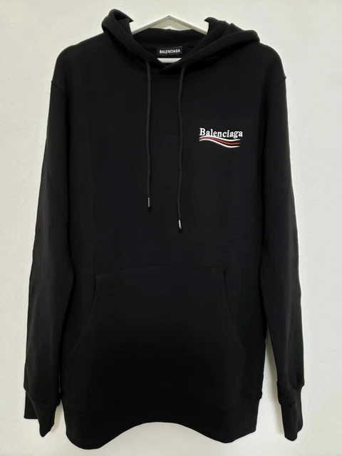 Felpa shop balenciaga azzurra