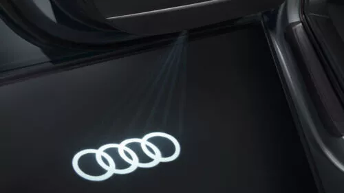 ORIGINAL AUDI LED Einstiegsleuchten Audi Ringe 4G0052133G EUR 105