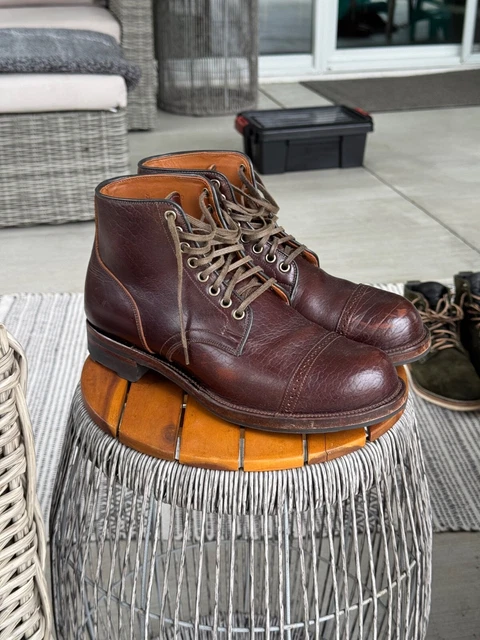 VIBERG STYLE 245 切り落とし LACE TO TOE OXFORD UK9