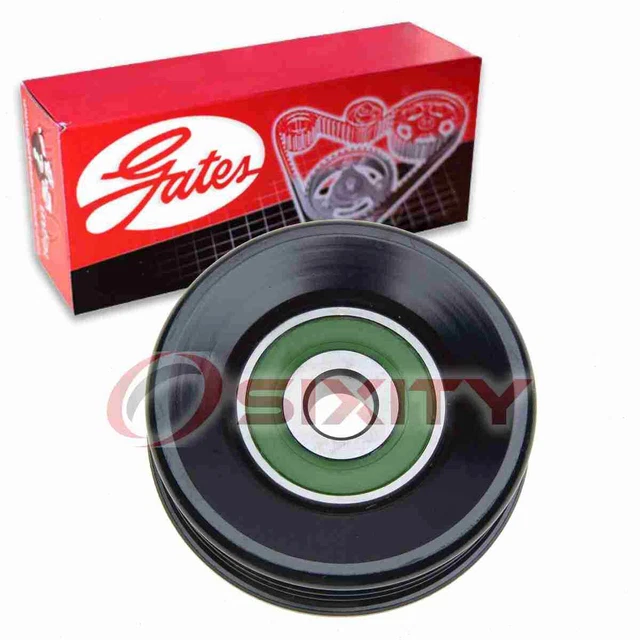 Gates DriveAlign AC Drive Belt Idler Pulley for 1986-1992 Toyota Supra 3.0L qq