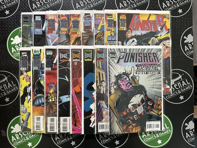 Punisher #1-18 (17 issues!) Vol 3 1995 + Bonus NM/NM+ Spider-Man Marvel Comics