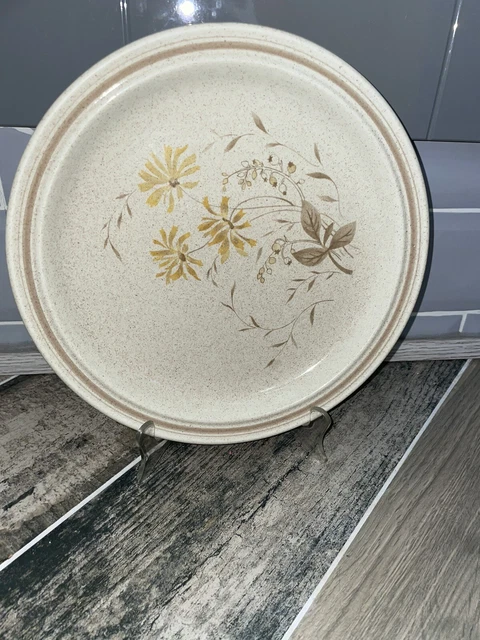 Plato De Cena Royal Doulton Sandsprite 10,5" Excelente Estado Vendido Individualmente