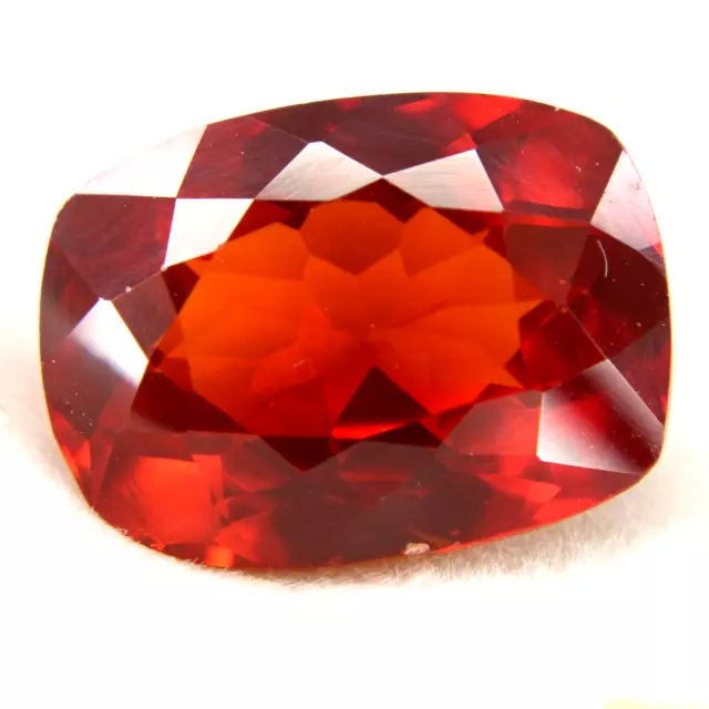 10 Ct Cushion Loose Gemstones Spessartite Natural Garnet Fanta Orange Certified
