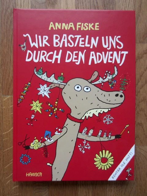 Buch „Wir basteln uns durch den Advent“, ab 4 Jahre - NEU