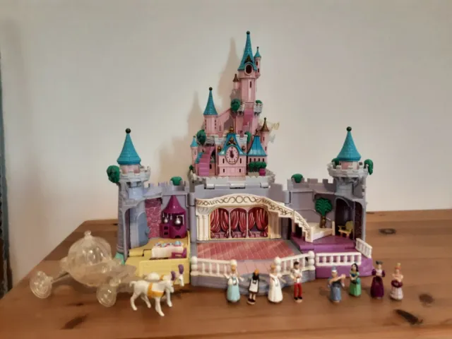 Polly Pocket Disney Cinderella Enchanted Castle 1995
