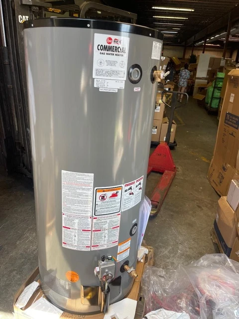 RHEEM-RUUD G75-75N-3 NATURAL Gas Commercial Gas Water Heater, 75 Gal., -,  $2,585.99 - PicClick