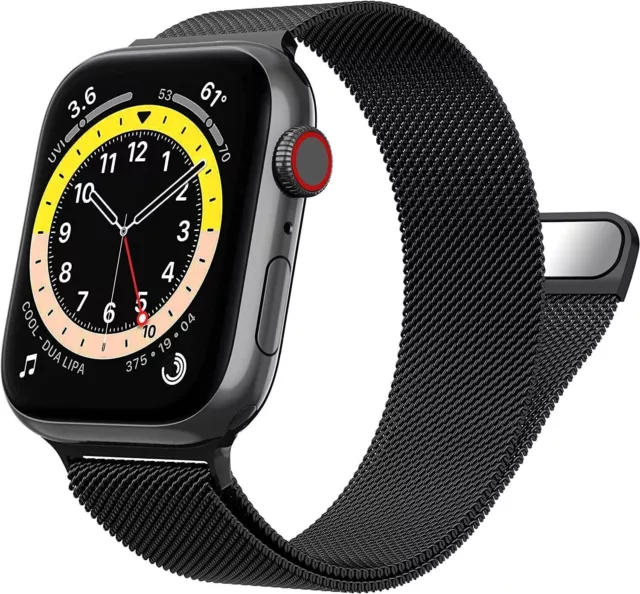 Armband Apple Watch 3 4 5 6 7 8 SE Band Milanese Magnet 38 40 41 42 44 45 49mm