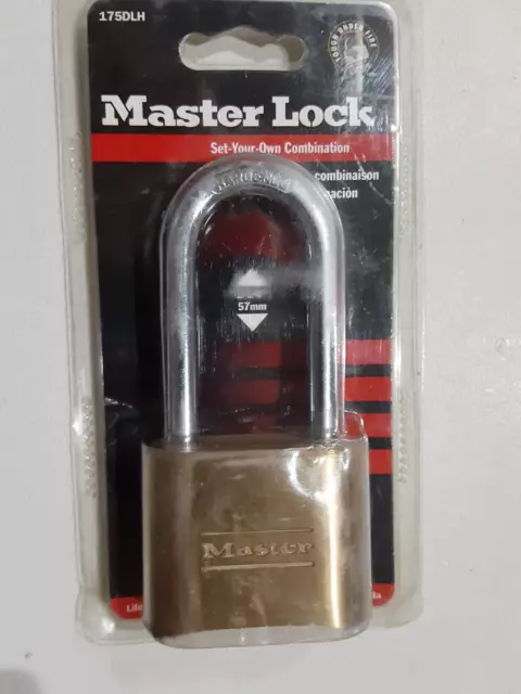 Candado combinado reajustable Master Lock 175DLH