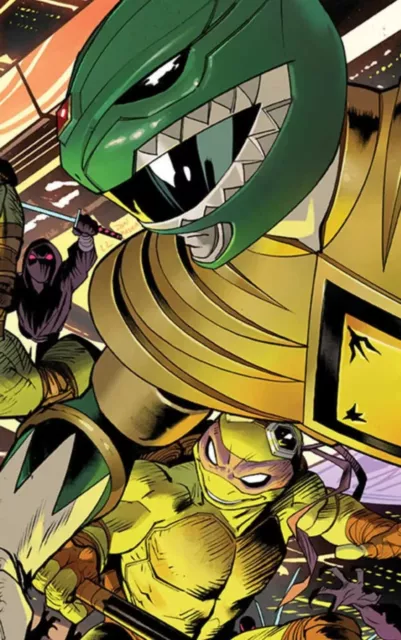 Mmpr Teenage Mutant Ninja Turtles II #1 Cover D Mora Presale 12/28/22