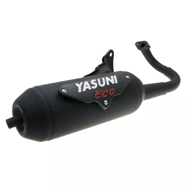 Yasuni Tub050 Exhaust Eco Scooter 2 Stroke Black Piaggio Ntt 50 Lc 1998