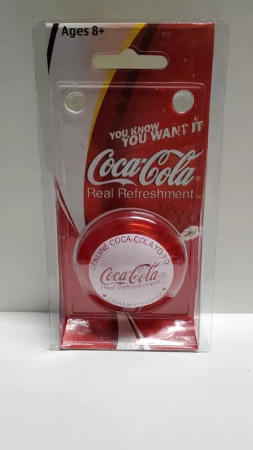 ⚪🔴Genuine Coca Cola Amf Bowling Championship Yo-Yo Yoyo Yo In Original Packet