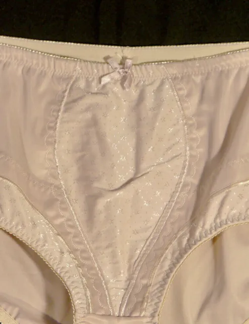 Pantaloni corpetto MH14 slip con ricamo e asterisco lucido taglia 48/50 colore beige 2