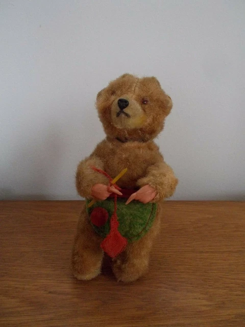 JOUET ANCIEN MECANIQUE LAPIN BUVEUR AUTOMATE WEST GERMANY