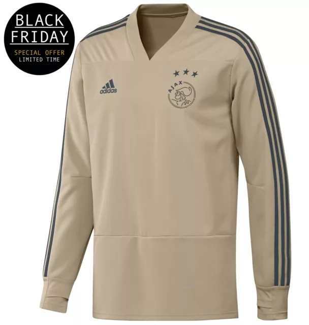 adidas Ajax Training Top Herren - langärmelig - XS/2XL Fußball - Black Friday