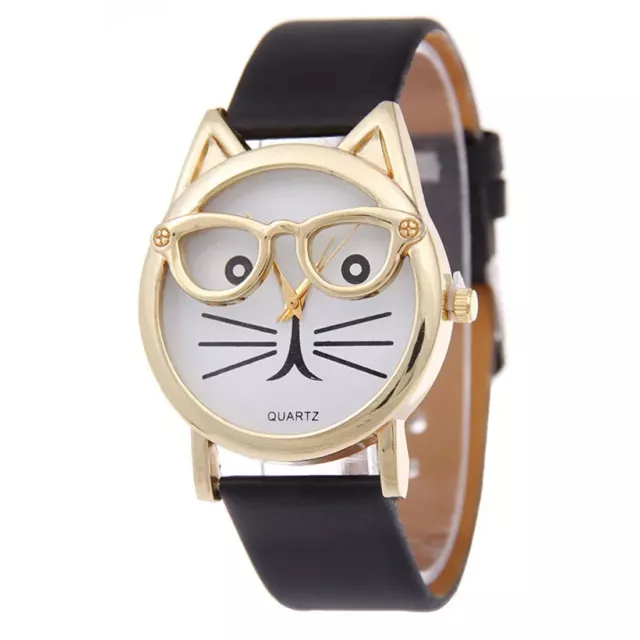 Armbanduhr Katze - Damenuhr Armbanduhr Damen Katzen