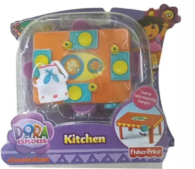 Dora The Explorer Kitchen Set Dollhouse Window Surprises Toy Fisher Price 2010