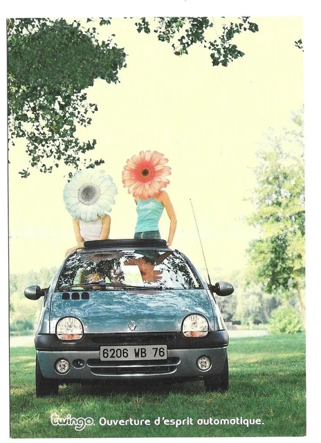 Rare / Carte Postale - Renault Twingo : Auto Car Vehicule Voiture / Postcard