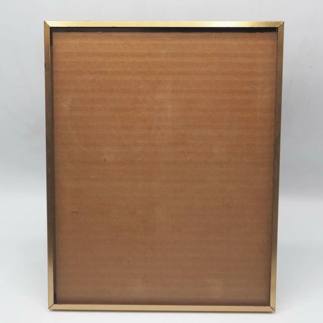 Online-GalleryKing Bilderrahmen 21x17 Cm – Grau Gewischt, Mit Entspiegeltem Kunstglas & MDF-Rückwand