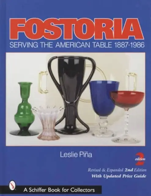 Vintage Fostoria Glass Collector Guide inc Most Patterns & Colors American, Coin