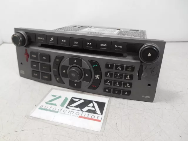 Autoradio Navigatore Lettore CD Peugeot 407 2005 96565708YW