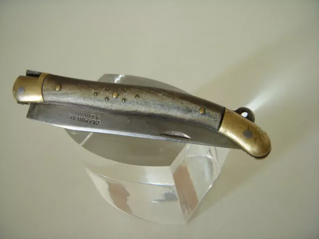 Ancien Couteau Pliant " Glandieres " Laguiole