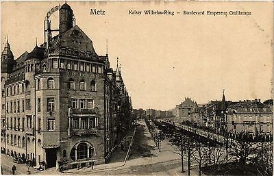 CPA ak metz-kaiser wilhelm-ring-emperor william Boulevard (454900)