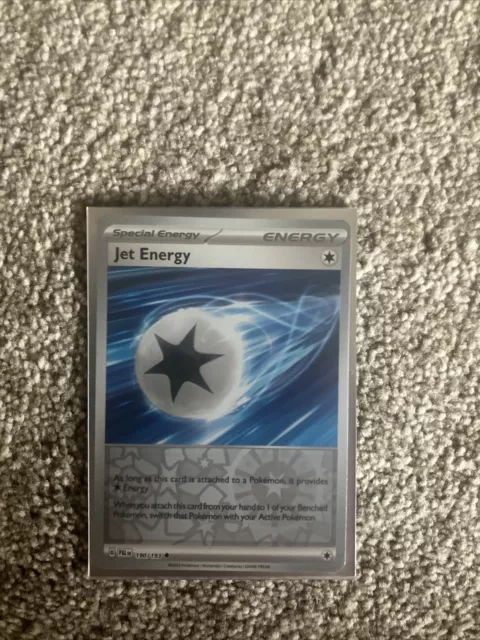 Pokemon - Jet Energy - 190/193 - Reverse Holo - Paldea Evolved