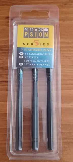 Psion Series 5 Pen Stylus 3-Pack (5106-0033-01) New Unused
