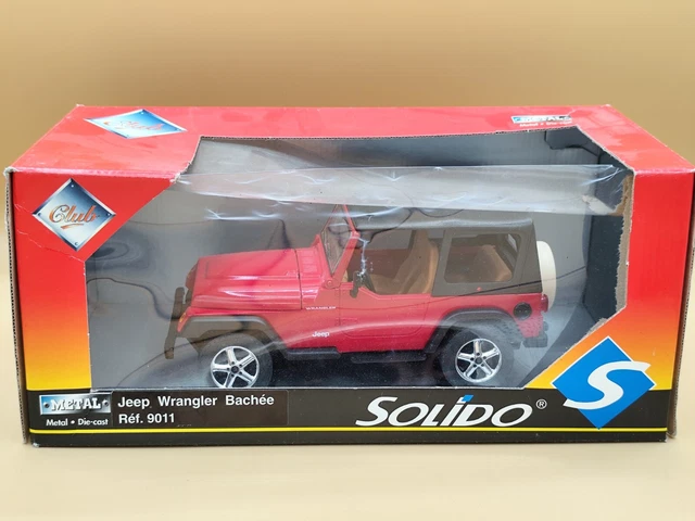 Solido SB 1/18 - Jeep Wrangler Rouge