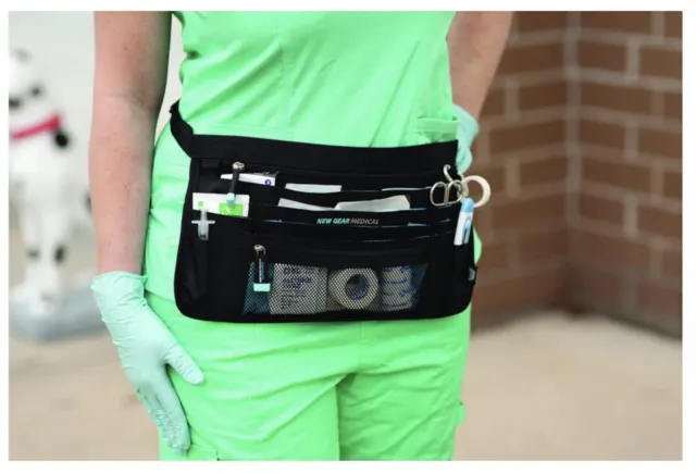 New Gear Medical Hip Waist Bag Clinical Nurse Paramedic Vet Organiser Pouch