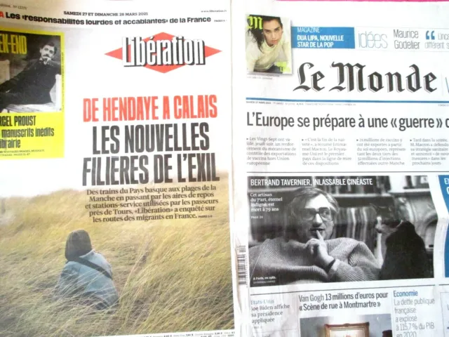 Lot Libération + Le Monde  27 & 28 mars 2021 EPINAY Lycée FEYDER,