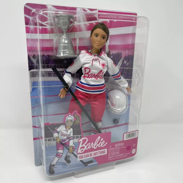 Barbie Career Doll Winter Sports Hockey Player 12 Doll You Can Be Anything