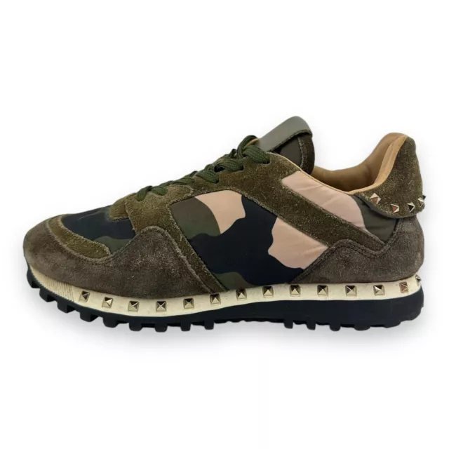 Women's valentino camo trainers cheap