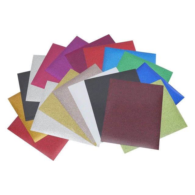 18 Pcs Casquettes Transfert De Chaleur Scintillant Fer À Repasser Le Fer