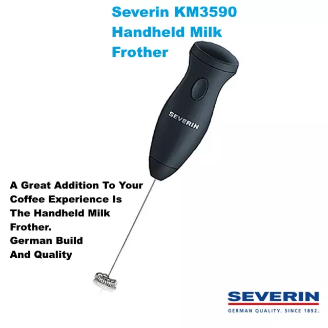 Severin SM3590 Milk Frother Handheld AA Battery Powered 2 YEAR GUARANTEE