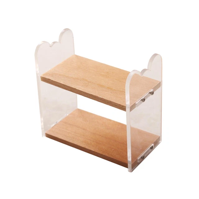 Acrylic dollhouse hot sale bookcase