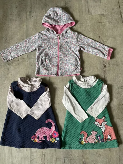 jojo maman bebe baby girl Jacket Dresses Vest bundle 18-24 months