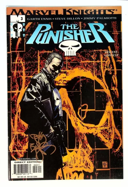Punisher #3 Vol 4 Signed by Tim Bradstreet 2001