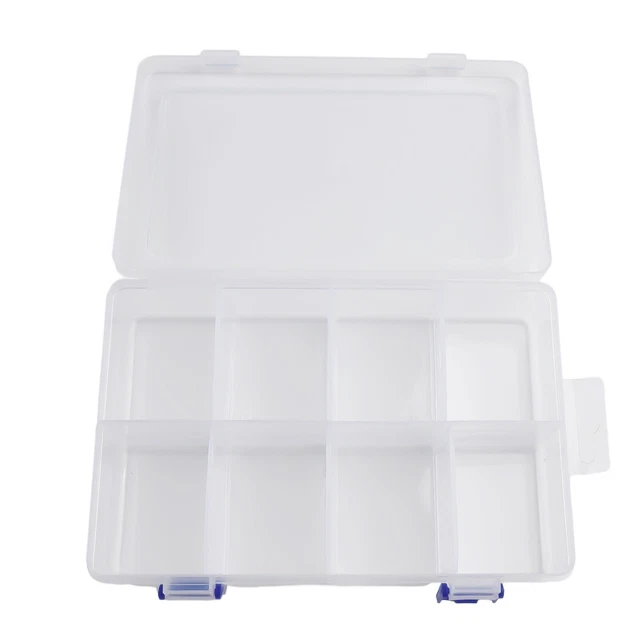 Boîte de rangement compartiment 8 grilles efficace et pratique pour organisatio