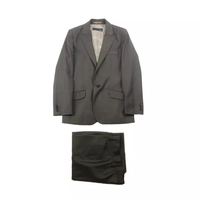 Next Signature Boys Suit Blazer Jacket Trousers - Grey / 11-12 Years