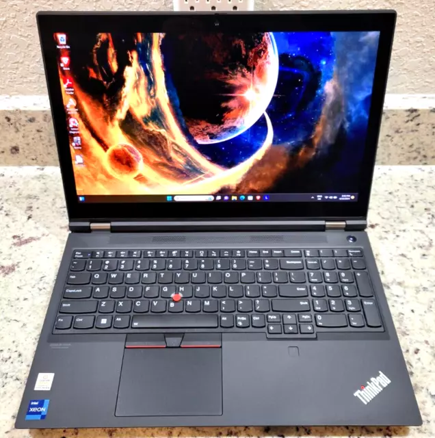 Lenovo ThinkPad P15 Gen 2 -- Xeon W-11855M -- 64GB / 1TB -- RTX A5000 -- 4K OLED