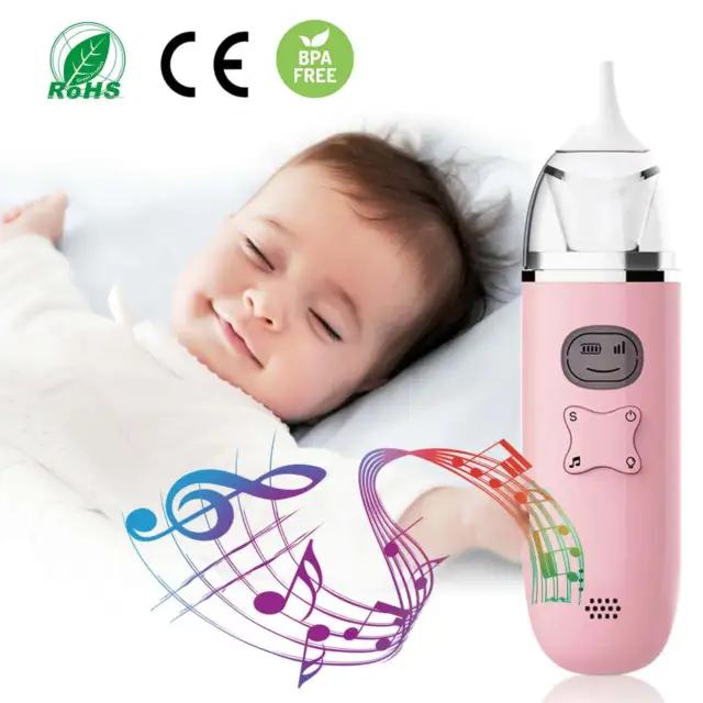 Baby Nose Cleaner W/ Soothing Music Mucus Snot Booger Cleaner Baby Cleaner Tool