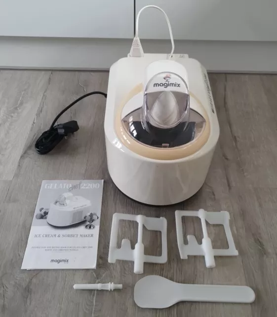 MAGIMIX GELATO CHEF 2000 Ice Cream Maker Machine 51.00 PicClick UK